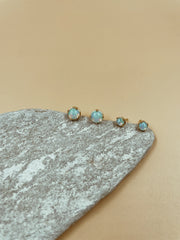 Sidereal Period Opal Big Studs