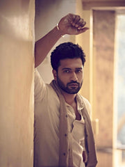 Vicky Kaushal in Narrow Chimbai Cuffs in Silver Tone