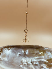 Miniature Collaborative Ant Charm with Lock
