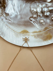 Miniature Collaborative Ant Necklace