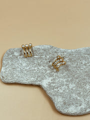 Hail Pearl Cage Studs