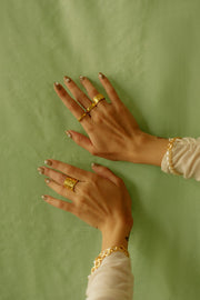 Tamara Wide Band Ring | 18kt Solid Gold