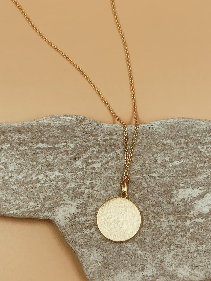 Small Balance Necklace | 18 kt Solid Gold