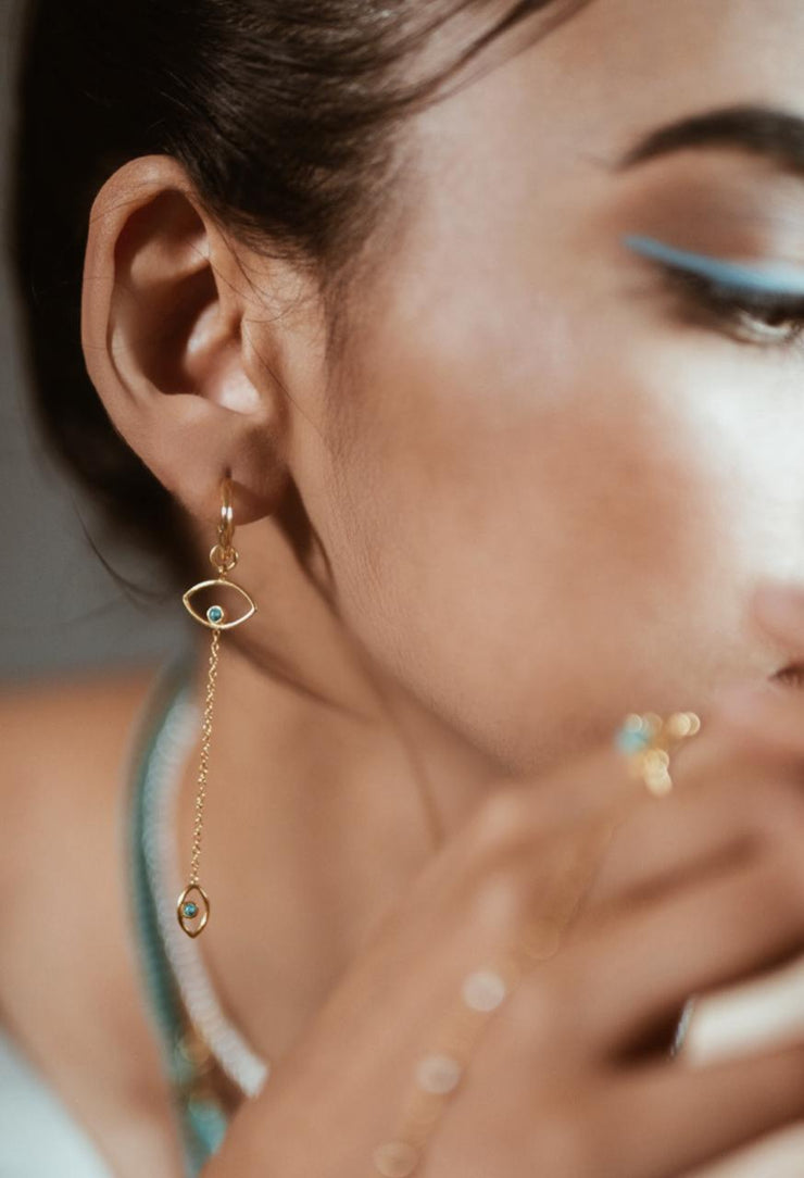 Nebula Evil Eye Charm