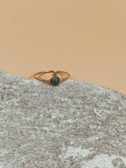 Jaipur Turquoise Dotted Ring