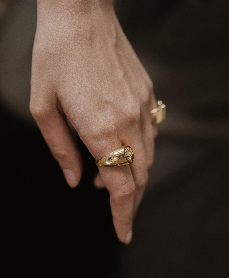 Signet Ring | 18kt Solid Gold