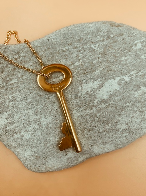 Homecoming Lune Key Necklace
