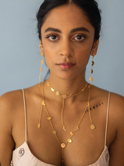 Phases Choker In Brass