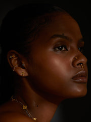 Mini Kappu Stud | 18KT Solid Gold