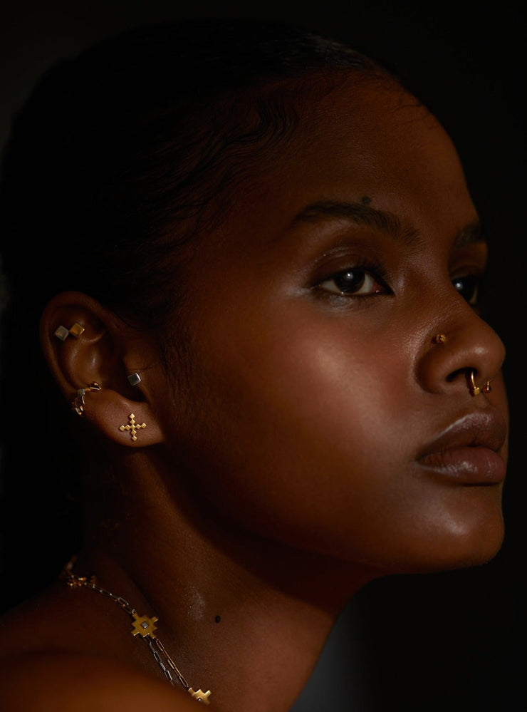 Mini Kappu Stud | 18KT Solid Gold