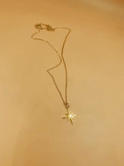 Medium Star Necklace | 18kt Solid Gold