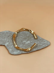 Crater Chunky Bangle