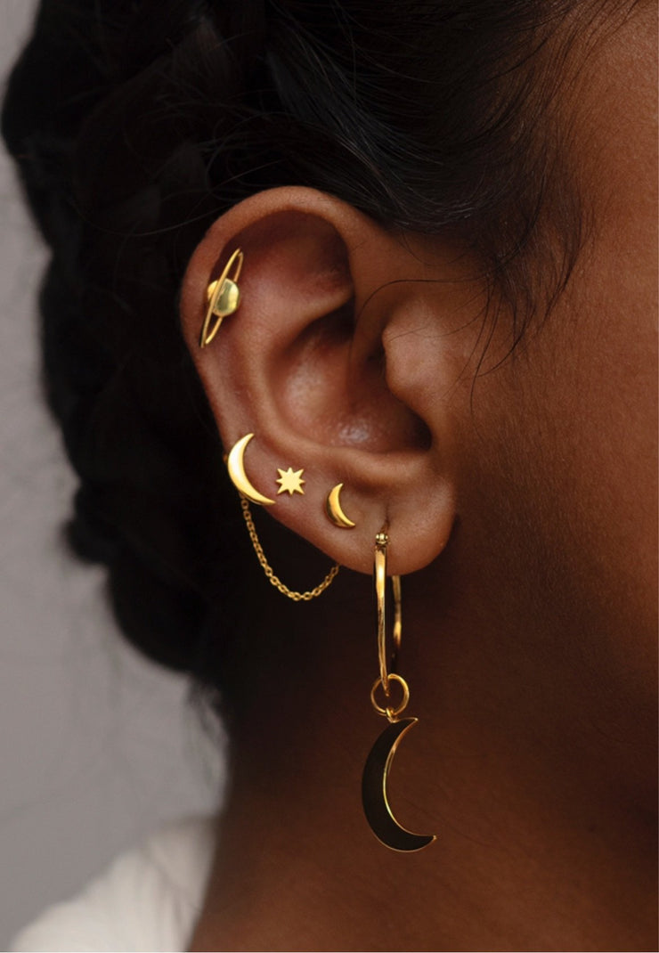 North Star Stud Earrings  Gold Earrings For Women  Kemmi  KEMMI  Collection