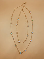 Sidereal period opal necklace – Small