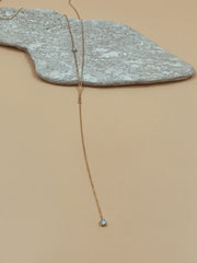 Odxel Opal Lariat Necklace