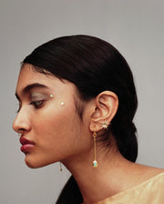 Nova Opal Bar Charm Earrings