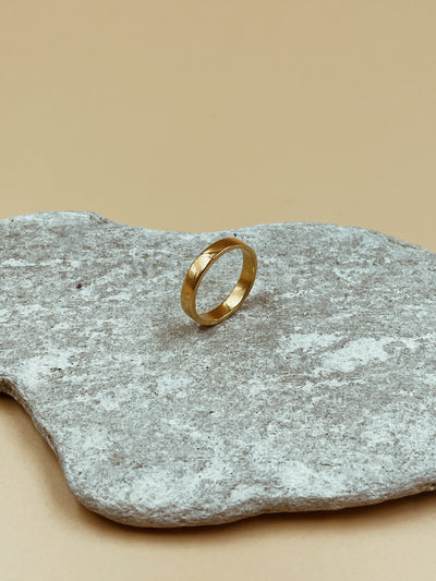 Tamara Slender Band Ring | 18kt Solid Gold