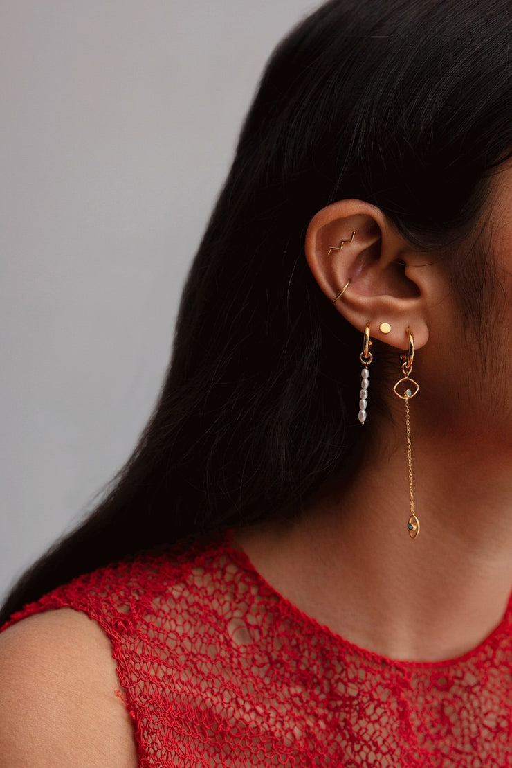 Simple Andre Ear Cuff | 18kt Solid Gold
