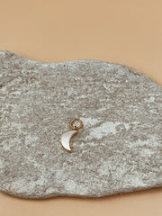 Ala Mother-of-Pearl Crescent Charm