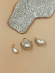 Miramar Small Baroque Pearl Charm