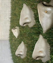 Small Amalia Pica Disc Nose Pin | 18kt Solid Gold